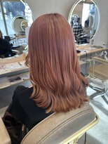 イリエヘア 川口(irier hair) ダブルカラー☆ピンクベージュ