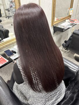 ルノン(LUNON) 黒髪クラゲヘアーオリーブグレー小顔ココアベージュ