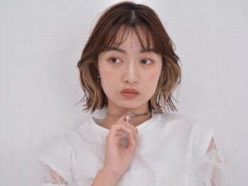 テトテ 天王寺店(tetote)の写真/《カット＋アドミオカラー＋フローディアTr￥10670→9130》がおすすめ◎透明感×艶感とベージュ系の色味が◎