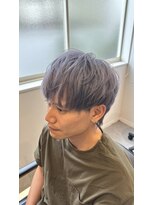 ジュール メンズ 大分(Joule men's)&nbsp;ラベンダーカラー/ブリーチカラー/ダブルカラー［大分駅］
