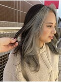 インナーカラーじゃ物足りない方向け　フェイスフレーミング　