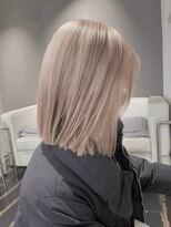 melt.tokyo【メルトトウキョウ】【4月中旬NEW OPEN（予定）】&nbsp;ミルクティーベージュハイトーンボブ