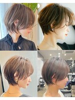 エス 天満扇町(esu)&nbsp;ah085 似合わせショート　30代40代50代　大阪ショート