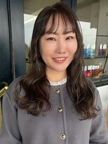 フィルム(FiLMs)&nbsp;透明感グレージュ/レイヤーカット/顔まわりカット