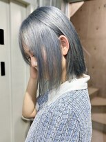 ダンク(DUNK)&nbsp;ブルーシルバー/ハイトーンショート