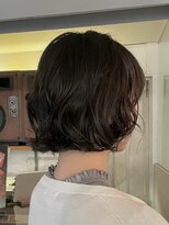 アンプラグド(unplugged) コテ巻き風パーマ