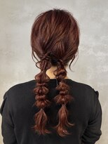 キリ 逗子(kiri) 逗子葉山ヘアセットツインテール編みおろしフィガーエイトR69
