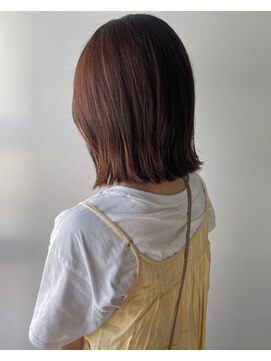 ヘアーメイク ラグズ(Hair Make Luxtz) 外ハネボブスタイル/20代/30代似合わせカット