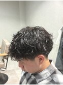 シャドウパーマ [#成田 #MEN'S #メンズサロン #メンズパーマ]
