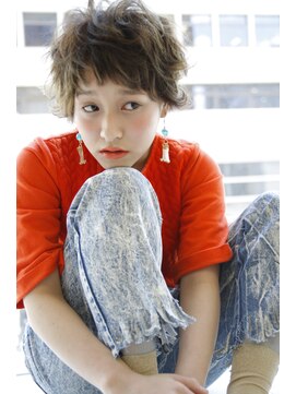 アレックス 西神中央店(alex) 無造作なカールがかわいいマッシュショート