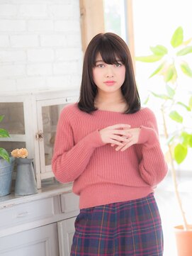 オーブ ヘアー アクネ 長岡京店(AUBE HAIR acne) 梅雨でも負けない♪清楚系ストレート