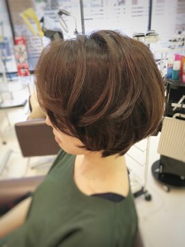 クール ヘアー ギャラリー 神明町店(COOL Hair gallery) エアリー大人ボブショート☆