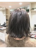 【西野】ラベンダーグレージュカラー
