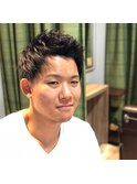 3JSB登坂広臣風アップバング