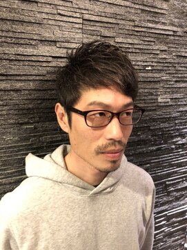 ヒロギンザ 浜松町店(HIRO GINZA) アシメビジネススタイル<ヒロ銀座/理容室/浜松町/メンズ/大門>