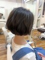 ヘアカラーカフェ 心斎橋店 お手入れ簡単ショートボブスタイル☆