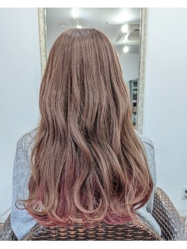 ポルコ ロッソ(porco rosso) 裾カラーピンク♪