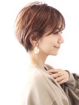 ロビー 表参道(ROBBY) 後頭部ふんわり丸みショート/大人ショート/表参道/30代40代