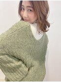 ふわふわベージュミディアム