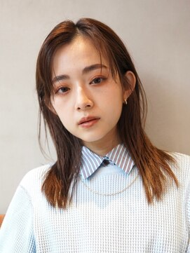 ニコ トウキョウ(nico TOKYO) イメチェン大人可愛い小顔カットフェミニンダークアッシュ