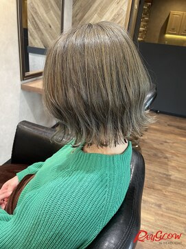 レイグロー バイ ヘッドライト 水戸店(RAYGLOW by HEADLIGHT) ボブ×外ハネ