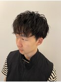 ツイストスパイラル ナチュラルマッシュショート
