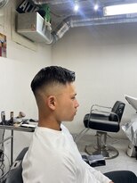 メリケンバーバーショップ フクオカ(MERICAN BARBERSHOP FUK)&nbsp;メンズカットマッシュパーマカルマパーマフェードツーブロック