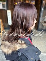 カフェアンドヘアサロン リバーブ(cafe&hair salon re:verb)&nbsp;淡色グラデカラー