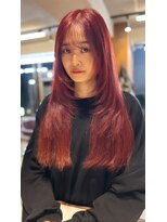 ジャンクス 千葉(junks)&nbsp;顔周りレイヤー/韓国/レッドブラウン