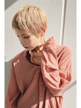 ユニックス モザイクモール港北店(UNIX) 【UNIX港北】ハイトーンショート#ジェンダーレス#ケアブリーチ