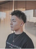 刈り上げスパイキーショート