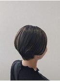 ハイライト×ハンサムショート