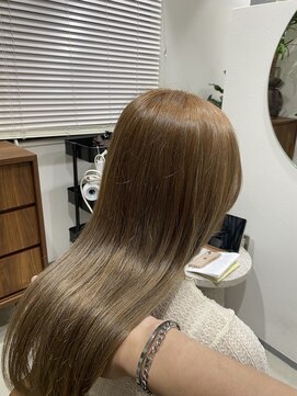 グラフ 立川(Graph.) ブリーチなしダブルカラー Aujua髪質改善トリートメント