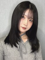 スカイ(SKY)&nbsp;髪質改善縮毛矯正韓国風レイヤーカットダブルカラーベージュ