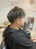 ツイストパーマ＋カット（眉カット・シェービング込み）