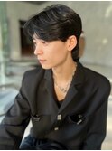 爽やかツーブロック【ナチュラルアップバングショート】