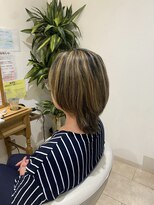 ルシードスタイル ナチュールトゥ(LUCIDO STYLE nature to)&nbsp;レイヤーカット×ハイライト