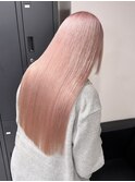 12280髪質改善ストレートラベンダーミルクティーホワイトピンク