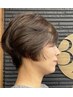 【ボリュームを出したいしたい方！】カット+ポイントパーマ　￥8690→￥7820