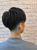 ど直毛必見！！大人爽やかツーブロックフェードスタイル