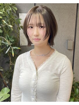 グリーン 町田(green) 【ボブ】顔まわり小顔レイヤーボブ