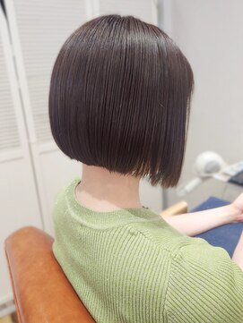 リコ 池袋東口店(Liko) 【Liko 池袋東口店】チョコレートブラウン 艶髪 ボブ 20代 30代