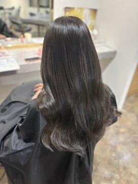 スティル ヘアアンドアイラッシュ(STILL hair&eyelash) 【水山】透明感しかないオリーブグレージュ