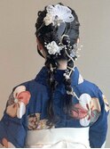 【59.卒業式ヘアアレンジ】ボブ・髪質改善・ブリーチ・白髪染め