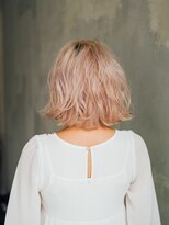 アメリエギャルソン 武蔵浦和店(amelie et garcon)&nbsp;くせ毛風ハイトーンボブ [amelie 武蔵浦和]