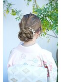 ★ヘアセット/結婚式/お呼ばれ/洋装/和装