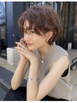 サンドパールス 仙台店(sand PALCE)&nbsp;髪質改善/大人ガーリー/似合わせカット/ショートボブ前髪/仙台