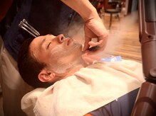 ザトコヤバー 松坂屋名古屋栄店(THE TOKOYA Bar by REIELEGANCE )の雰囲気(濃密泡と蒸気でフェイシャルシェービング 高保湿でツヤツヤ肌に)