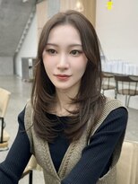 ミリ(mm)&nbsp;10代20代30代レイヤーカットワンカール透明感カラー髪質改善仙台
