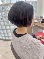 アッシュ 下北沢店(Ash)&nbsp;柔らかい縮毛矯正の刈り上げショートボブ